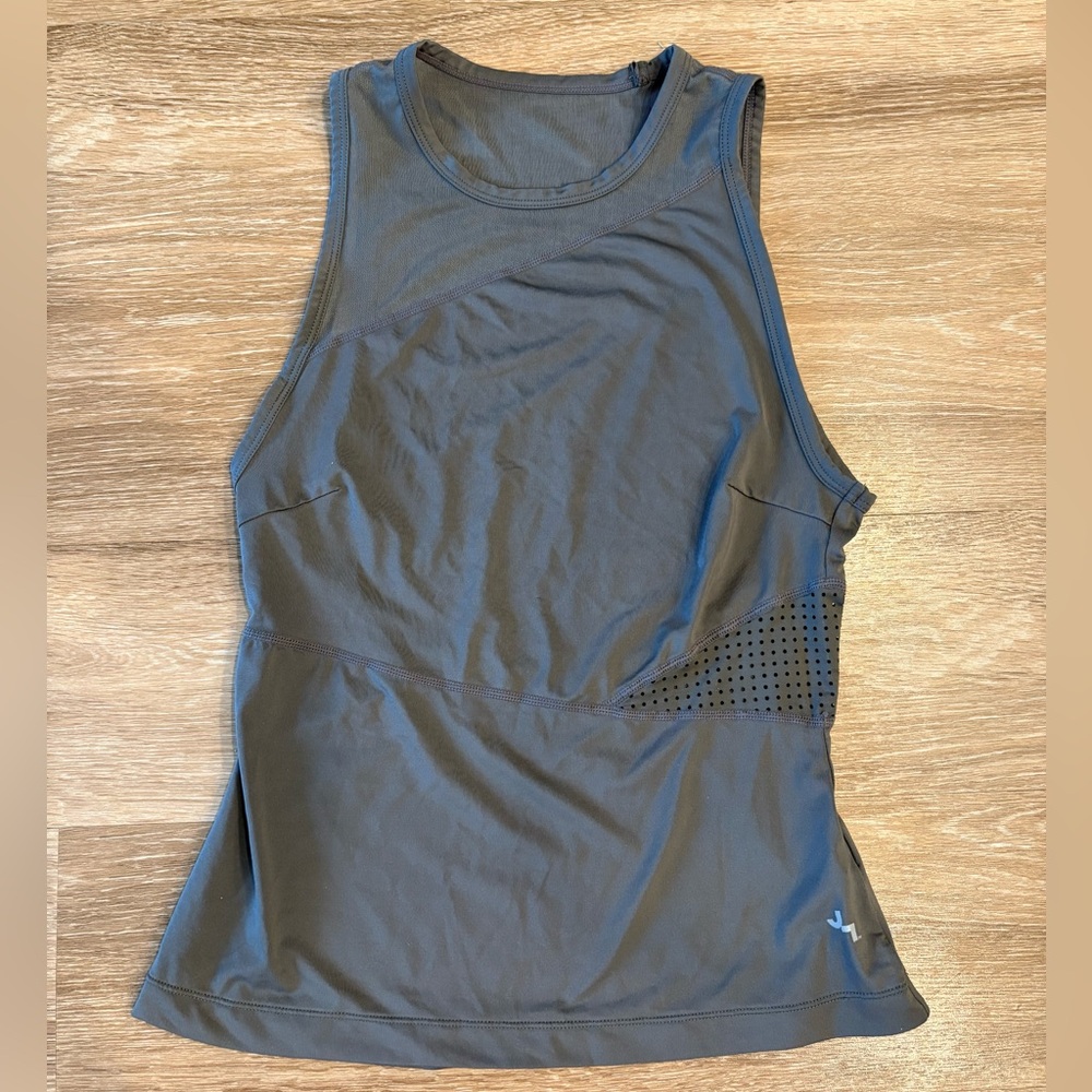 Joy Lab Grey Sleeveless Athletic Top